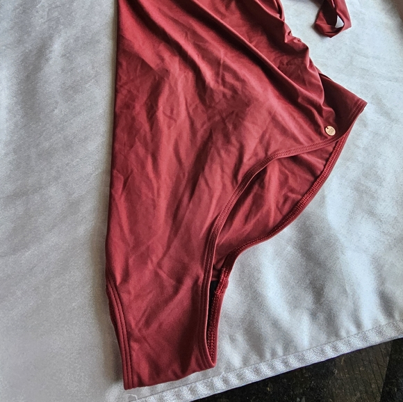 Cache Coeur Underwired Maternity Swimsuit Monaco terracotta Sz 40G/H(4D-5D) - Picture 4 of 11